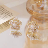 Baroque Classic Drop Earrings for Ladies | Elegant Pearl Teardrop Jewelry