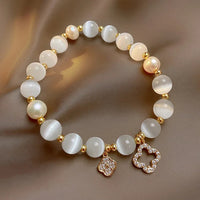 Kirykle Natural Crystal Bracelet | Genuine Healing Stone Jewelry