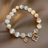 Kirykle Natural Crystal Bracelet | Genuine Healing Stone Jewelry