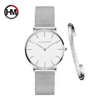 Hannah Martin Women’s Watch & Bracelet Set | Elegant Matching Timepiece Jewelry