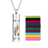 Scent Diffuser Necklace | Aromatherapy Essential Oil Pendant