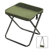 Foldable Backpack Stool | Portable Camping Seat with Storage