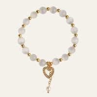 Kirykle Natural Crystal Bracelet | Genuine Healing Stone Jewelry