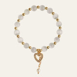 Kirykle Natural Crystal Bracelet | Genuine Healing Stone Jewelry