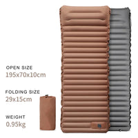 Self-Inflating Air Mattress | Portable Auto-Inflate Camping Bed