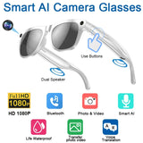 AI Smart Glasses | HD Display Bluetooth Smart Wearable Eyewear