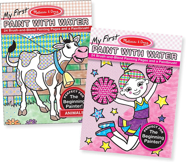 Water Paint for kids 3+ without messy color (only need water)