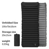 Self-Inflating Air Mattress | Portable Auto-Inflate Camping Bed