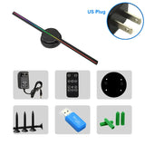 3D Hologram Fan LED Display | Floating Advertising Projection Fan