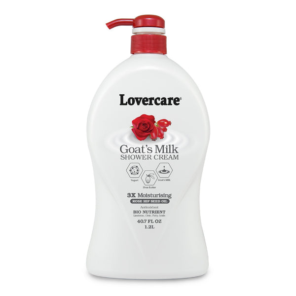 Lover's Care Goat's Milk Shower Cream (Rose Hip Seed Oil)