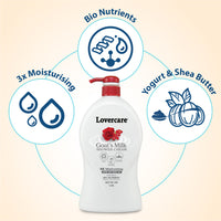 Lover's Care Goat's Milk Shower Cream (Rose Hip Seed Oil)