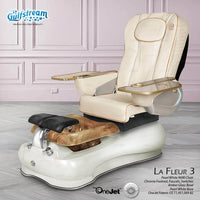 Single Pedicure Chair La Fleur 3