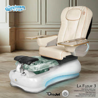 Single Pedicure Chair La Fleur 3
