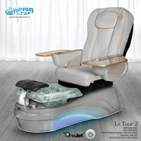 Single Pedicure Chair La Tulip 2