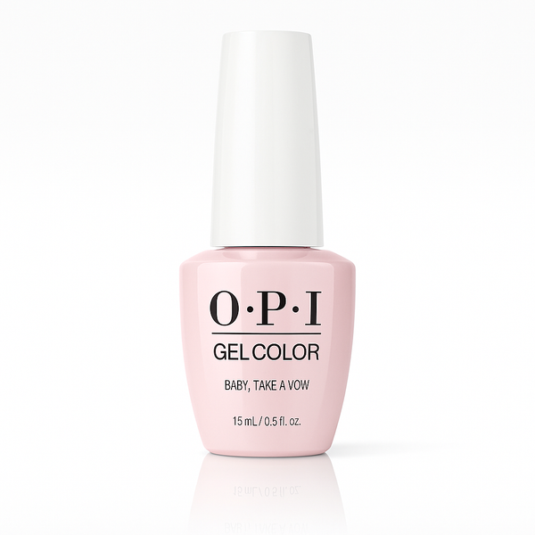 OPI GelColor SH1 “Baby Take a Vow” | Soft Nude Gel Polish