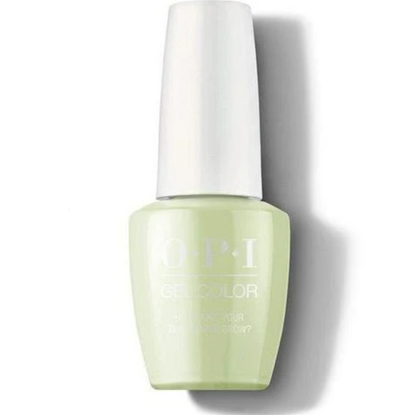 OPI Nail Polish T86 “How Does Your Zen Garden Grow?” | Soft Lime-Green Neutral