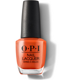 OPI Nail Polish U14 “Suzi Needs A Loch-Smith” | Deep Orange-Rust Shade