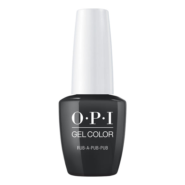 OPI Nail Polish U18 “Rub-A-Pub-Pub” | Dark Gray-Charcoal Shade