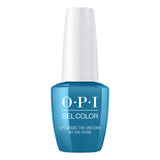 OPI Nail Polish U20 “Grabs the Unicorn by the Horn” | Iridescent Teal-Blue Shade