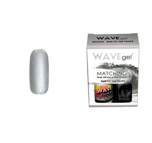 WAVEGEL MATCHING WCG90 RUN TO THE TAUPE (#90) | Nail Polish Gel & Lacquer