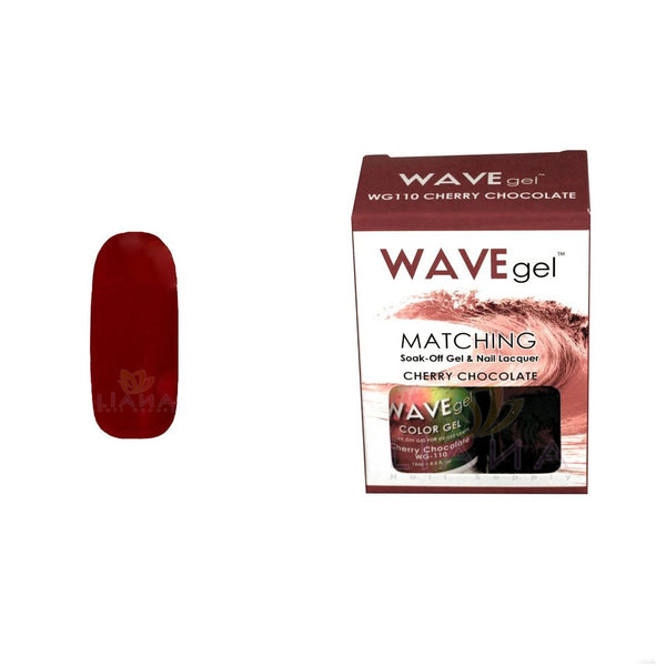 WAVEGEL MATCHING WG110 CHERRY CHOCOLATE (#110) | Nail Polish Gel & Lacquer
