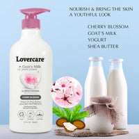 Lover's Care Goat's Milk Body Lotion Cherry Blossom