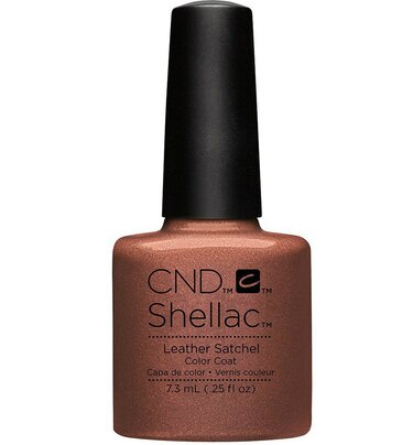 CND Shellac Leather Satchel | Nail Gel Polish Soak Off UV/LED 7.5mL - 0.25oz