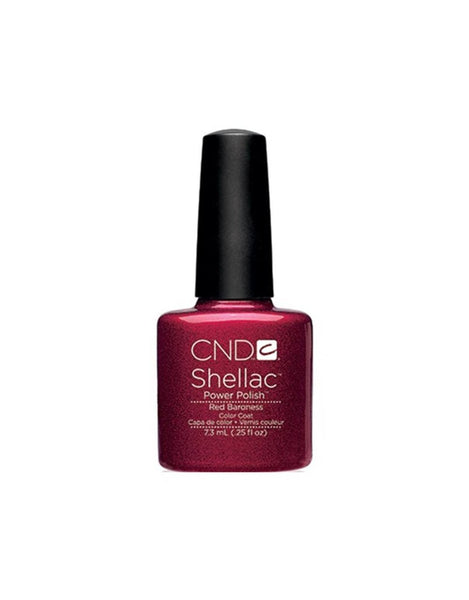 CND Shellac Red Baroness | Nail Gel Polish Soak Off UV/LED 7.5mL - 0.25oz