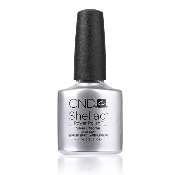 CND Shellac Silver Chrome | Nail Gel Polish Soak Off UV/LED 7.5mL - 0.25oz