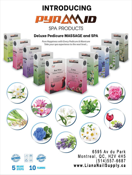 PYRAMID Deluxe Pedicure <br><strong>Hydrangea</strong>