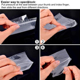 Resusable Ziploc Candy Bads 100pcs 3x2 inch