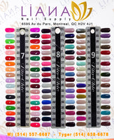 BIO CHIC Gel Color <strong>Chart #8</strong>