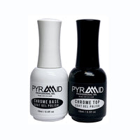 PYRAMID Chrome Gel Base & Top