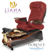 Single Pedicure Chair WATERDANCE by Gulfstream - [ FLORENCE ]