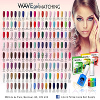 WAVEgel 50-86 Color CHART 1 <br><strong>Gel Polish & Free Lacquer</strong>