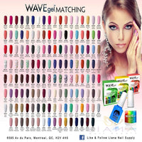 WAVEgel 159-192 Color CHART 4 <br><strong>Gel Polish & Free Lacquer</strong>
