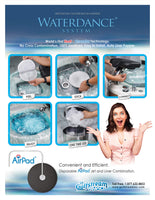 Single Pedicure Chair WATERDANCE by Gulfstream - [ FLORENCE ]